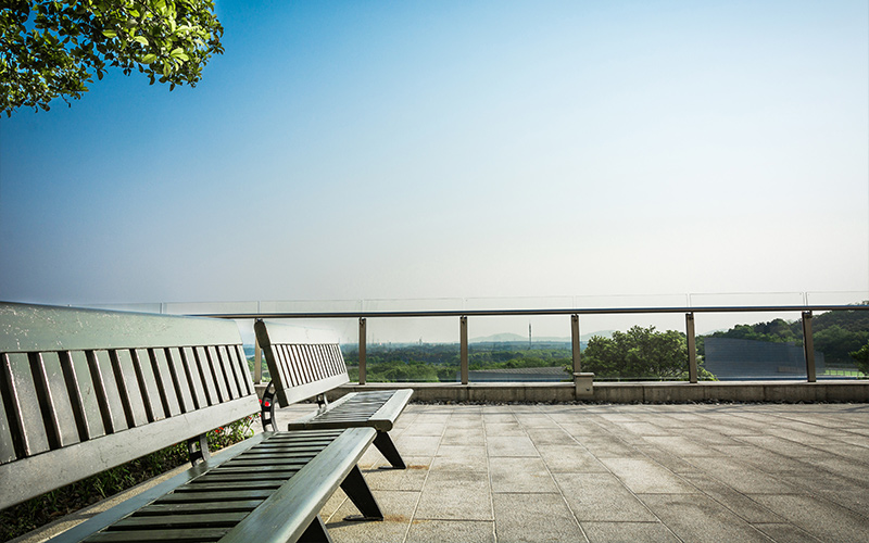 Terras met overkapping Delft